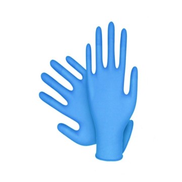 HANDY MUAYENE ELDİVENİ MAVİ NİTRİL PUDRASIZ