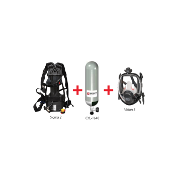 3M Scott Sigma-2 Solunum Seti(Çelik Tüp)