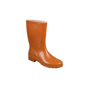 Palalı Pvc Krep Kısa Çizme