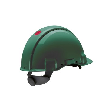 3M Yeşil Havalandırmalı Vidalı Baret