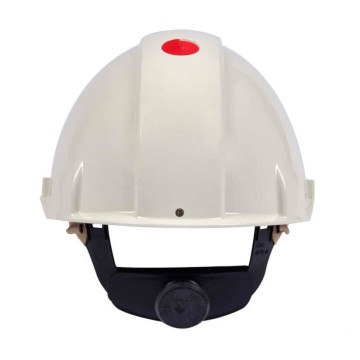 3M Beyaz Havalandırmasız Vidalı UV'li Baret