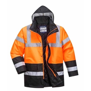 Portwest S466 Reflektörlü Çift Renkli Parka
