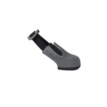 Ayak Burun Koruyucu Çelik Çarık Gri Süet